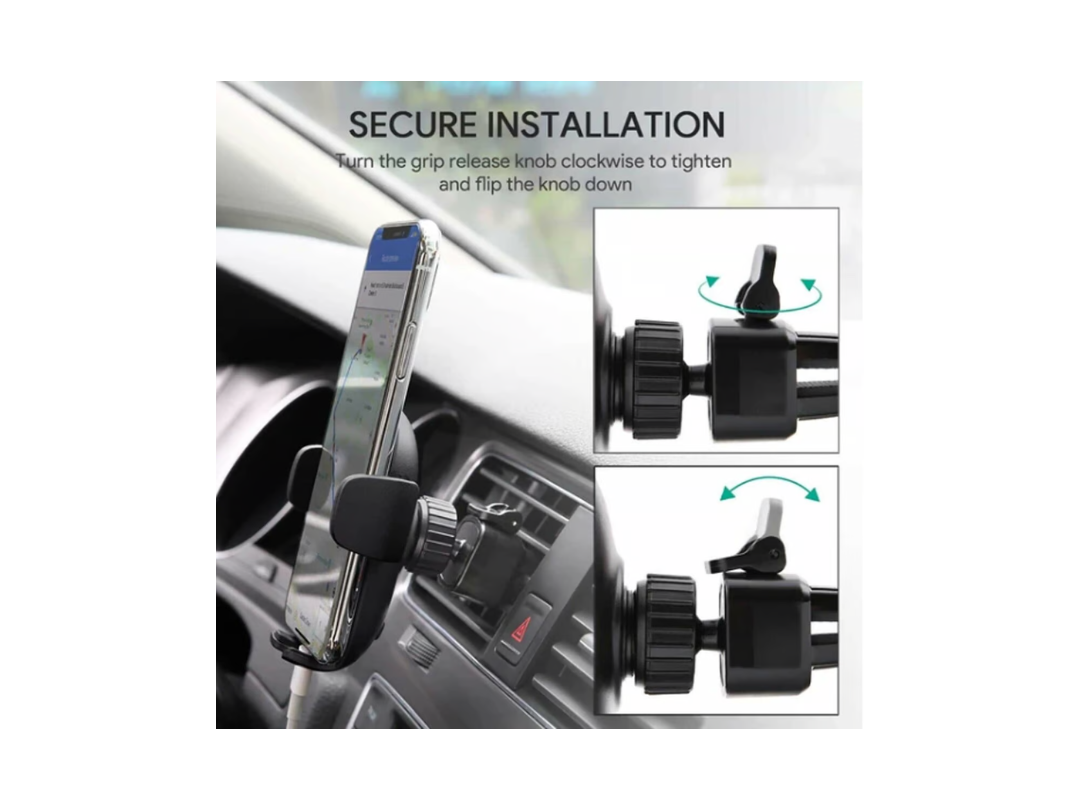Buy Aukey 360° Car Mobile Holder HDC48-BK in Qatar Buy Aukey 360° Car Mobile Holder HDC48-BK in Qatar